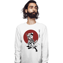 Load image into Gallery viewer, Shirts Long Sleeve Shirts, Unisex / Small / White Sword's Master