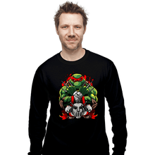 Load image into Gallery viewer, Daily_Deal_Shirts Long Sleeve Shirts, Unisex / Small / Black Angry Brother