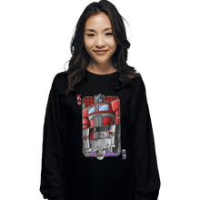 Load image into Gallery viewer, Shirts Long Sleeve Shirts, Unisex / Small / Black King Autobot