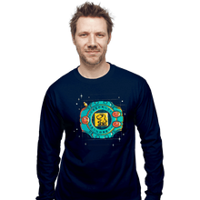 Load image into Gallery viewer, Daily_Deal_Shirts Long Sleeve Shirts, Unisex / Small / Navy Digivice