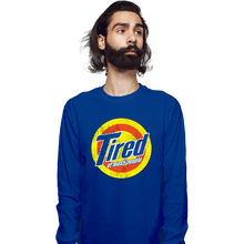 Load image into Gallery viewer, Shirts Long Sleeve Shirts, Unisex / Small / Royal Blue Tired Of Most People