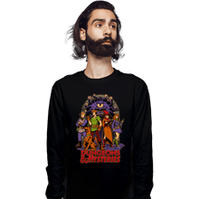 Load image into Gallery viewer, Daily_Deal_Shirts Long Sleeve Shirts, Unisex / Small / Black Dungeons &amp; Mysteries
