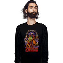 Load image into Gallery viewer, Daily_Deal_Shirts Long Sleeve Shirts, Unisex / Small / Black Dungeons & Mysteries