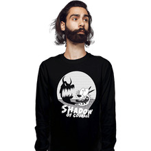 Load image into Gallery viewer, Shirts Long Sleeve Shirts, Unisex / Small / Black The Shadow Of Courage