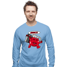 Load image into Gallery viewer, Shirts Long Sleeve Shirts, Unisex / Small / Powder Blue Kevin Aid