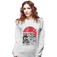 Load image into Gallery viewer, Shirts Long Sleeve Shirts, Unisex / Small / White The Empire In Japan