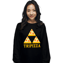 Load image into Gallery viewer, Shirts Long Sleeve Shirts, Unisex / Small / Black TriPizza