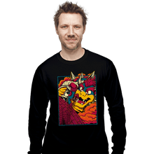 Load image into Gallery viewer, Secret_Shirts Long Sleeve Shirts, Unisex / Small / Black Attack On Bowser!