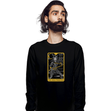 Load image into Gallery viewer, Shirts Long Sleeve Shirts, Unisex / Small / Black Tarot The High Priestess