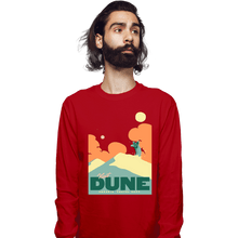 Load image into Gallery viewer, Shirts Long Sleeve Shirts, Unisex / Small / Red Visit Dune