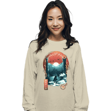 Load image into Gallery viewer, Secret_Shirts Long Sleeve Shirts, Unisex / Small / Natural Ukioe Towers