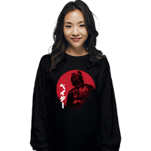 Load image into Gallery viewer, Daily_Deal_Shirts Long Sleeve Shirts, Unisex / Small / Black Red Sun Vader