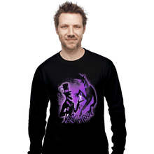 Load image into Gallery viewer, Shirts Long Sleeve Shirts, Unisex / Small / Black Shadow Man
