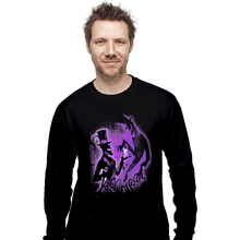 Load image into Gallery viewer, Shirts Long Sleeve Shirts, Unisex / Small / Black Shadow Man