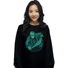 Load image into Gallery viewer, Daily_Deal_Shirts Long Sleeve Shirts, Unisex / Small / Black The Crystal Lake Slasher