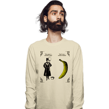 Load image into Gallery viewer, Secret_Shirts Long Sleeve Shirts, Unisex / Small / Natural I Am A BANANA