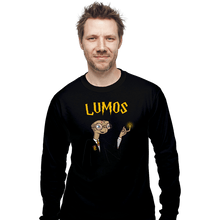 Load image into Gallery viewer, Shirts Long Sleeve Shirts, Unisex / Small / Black Lumos