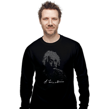 Load image into Gallery viewer, Shirts Long Sleeve Shirts, Unisex / Small / Black Einstein