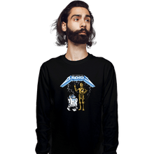 Load image into Gallery viewer, Daily_Deal_Shirts Long Sleeve Shirts, Unisex / Small / Black Don't Forget The Droids