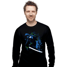 Load image into Gallery viewer, Daily_Deal_Shirts Long Sleeve Shirts, Unisex / Small / Black Leader Ninja