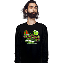 Load image into Gallery viewer, Secret_Shirts Long Sleeve Shirts, Unisex / Small / Black Greetings From Ghost HQ