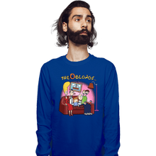 Load image into Gallery viewer, Daily_Deal_Shirts Long Sleeve Shirts, Unisex / Small / Royal Blue The Oblongs