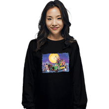 Load image into Gallery viewer, Daily_Deal_Shirts Long Sleeve Shirts, Unisex / Small / Black Driving Home For Christmas!