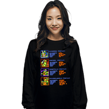 Load image into Gallery viewer, Secret_Shirts Long Sleeve Shirts, Unisex / Small / Black TMNT Profiles