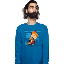 Load image into Gallery viewer, Shirts Long Sleeve Shirts, Unisex / Small / Sapphire Seymour And Philip