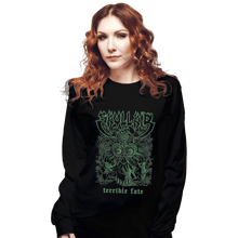 Load image into Gallery viewer, Shirts Long Sleeve Shirts, Unisex / Small / Black Terrible Fate