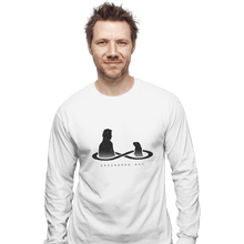 Load image into Gallery viewer, Shirts Long Sleeve Shirts, Unisex / Small / White Infinity