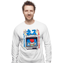 Load image into Gallery viewer, Secret_Shirts Long Sleeve Shirts, Unisex / Small / White Retro Player
