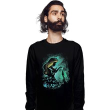 Load image into Gallery viewer, Shirts Long Sleeve Shirts, Unisex / Small / Black Eternal Sleep