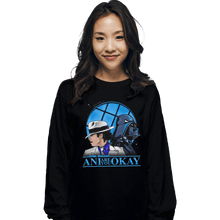 Load image into Gallery viewer, Shirts Long Sleeve Shirts, Unisex / Small / Black Are You Ok Ani
