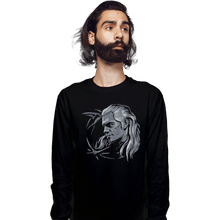 Load image into Gallery viewer, Shirts Long Sleeve Shirts, Unisex / Small / Black Monster Slayer
