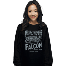 Load image into Gallery viewer, Daily_Deal_Shirts Long Sleeve Shirts, Unisex / Small / Black Millennium Garage