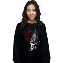 Load image into Gallery viewer, Secret_Shirts Long Sleeve Shirts, Unisex / Small / Black Pyramidhead