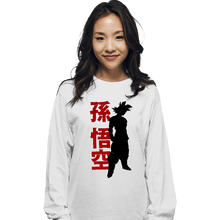 Load image into Gallery viewer, Shirts Long Sleeve Shirts, Unisex / Small / White Warrior Race