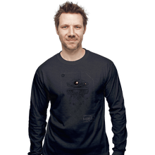 Load image into Gallery viewer, Shirts Long Sleeve Shirts, Unisex / Small / Dark Heather Probe Droid