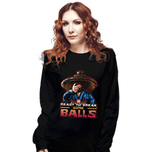 Load image into Gallery viewer, Shirts Long Sleeve Shirts, Unisex / Small / Black Ball Breaker