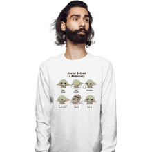 Load image into Gallery viewer, Shirts Long Sleeve Shirts, Unisex / Small / White Become A Mercenary
