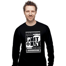 Load image into Gallery viewer, Shirts Long Sleeve Shirts, Unisex / Small / Black Cyberpunk Critical Hit