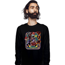 Load image into Gallery viewer, Daily_Deal_Shirts Long Sleeve Shirts, Unisex / Small / Black Neon Kart