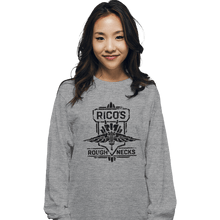 Load image into Gallery viewer, Secret_Shirts Long Sleeve Shirts, Unisex / Small / Sports Grey Rico's Roughnecks