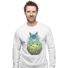 Load image into Gallery viewer, Shirts Long Sleeve Shirts, Unisex / Small / White Inside Forest