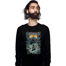 Load image into Gallery viewer, Shirts Long Sleeve Shirts, Unisex / Small / Black Darkness Is My Slave