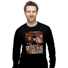 Load image into Gallery viewer, Daily_Deal_Shirts Long Sleeve Shirts, Unisex / Small / Black Robin Williams Fighter