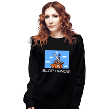 Load image into Gallery viewer, Daily_Deal_Shirts Long Sleeve Shirts, Unisex / Small / Black Slap Hands!
