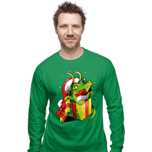Load image into Gallery viewer, Daily_Deal_Shirts Long Sleeve Shirts, Unisex / Small / Irish Green Christmas Variant
