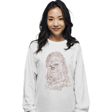 Load image into Gallery viewer, Shirts Long Sleeve Shirts, Unisex / Small / White Wookie Leaks